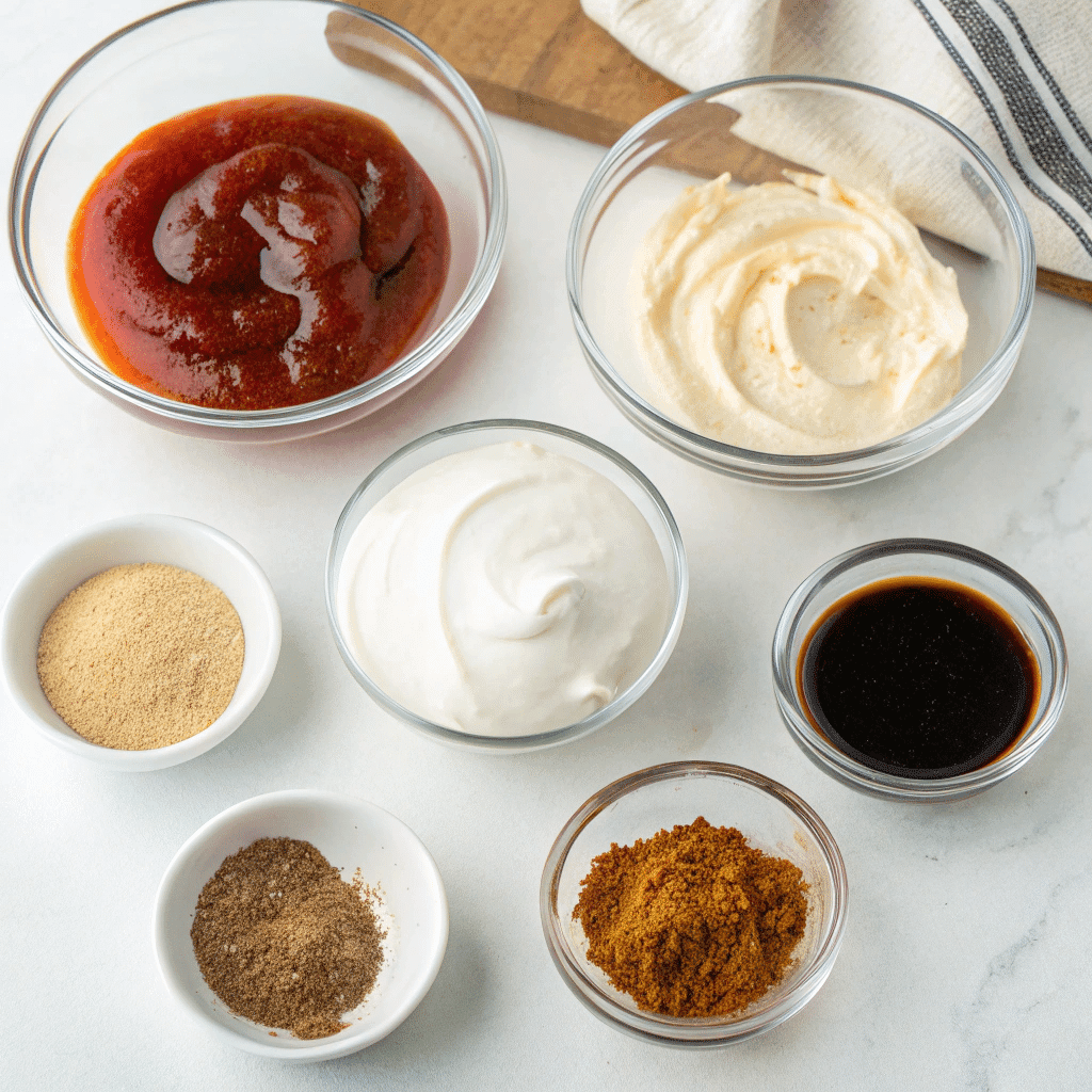 Ranch and BBQ Sauce: A Southern Favorite Made for Every Meal 6 Ingredients for homemade ranch and BBQ sauce