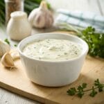 How to Make Homestyle Ranch at Home (Better Than Store-Bought!) 5 Thick creamy homestyle ranch dressing with fresh herbs