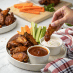 Ranch and BBQ Sauce: A Southern Favorite Made for Every Meal 5 Homemade ranch and BBQ sauce served with chicken