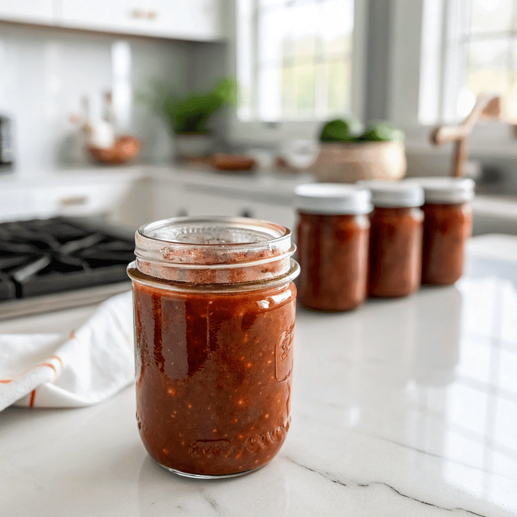 Chamoy Pickle Sauce – TikTok’s Sweet, Spicy & Tangy Flavor Trend 11 How to make chamoy pickle sauce stored in sealed glass jar