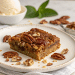 Pecan Dump Cake Recipe Easy , Sweet, and Irresistible Dessert 6 someone preparing homemade pecan dump cake in the kitchen