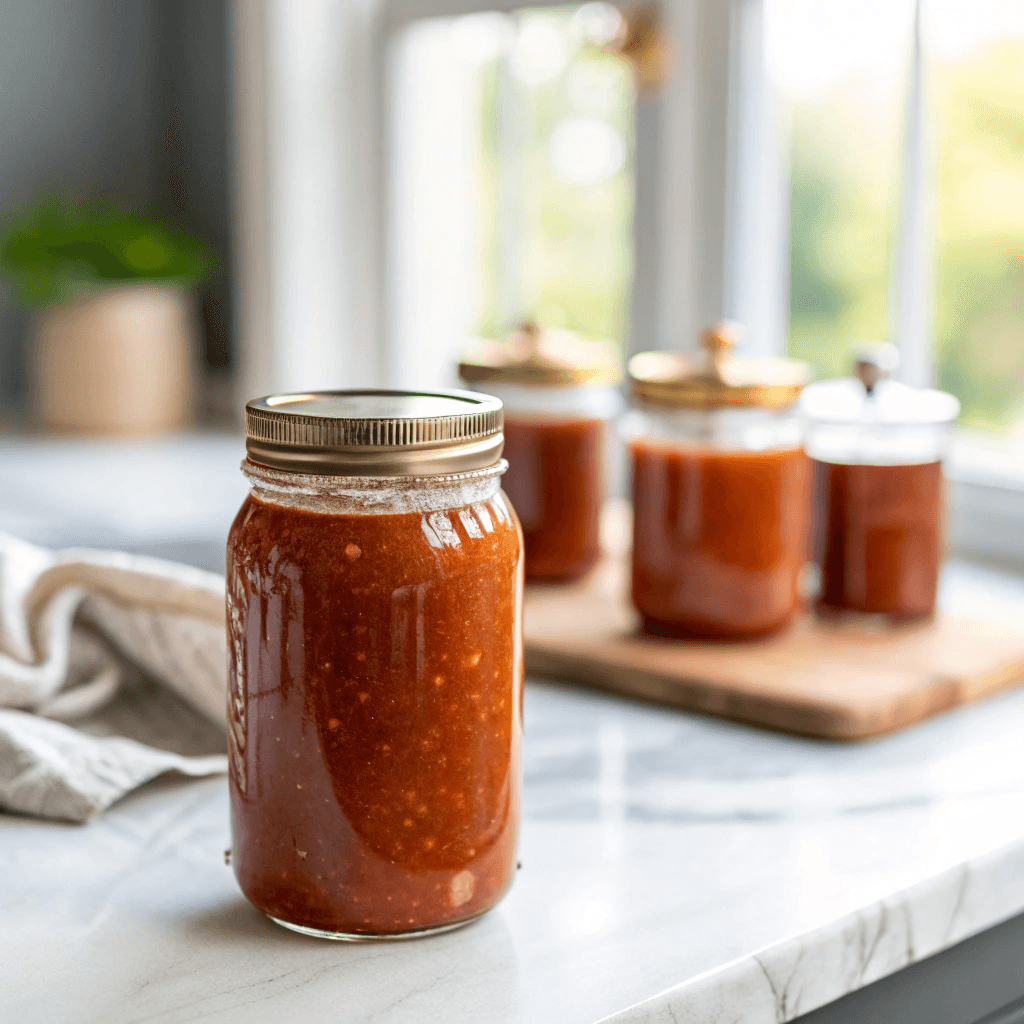 How to Make Hot Honey Sauce – A Sweet, Spicy Recipe You'll Love 11 How to make hot honey sauce stored in sealed glass jar