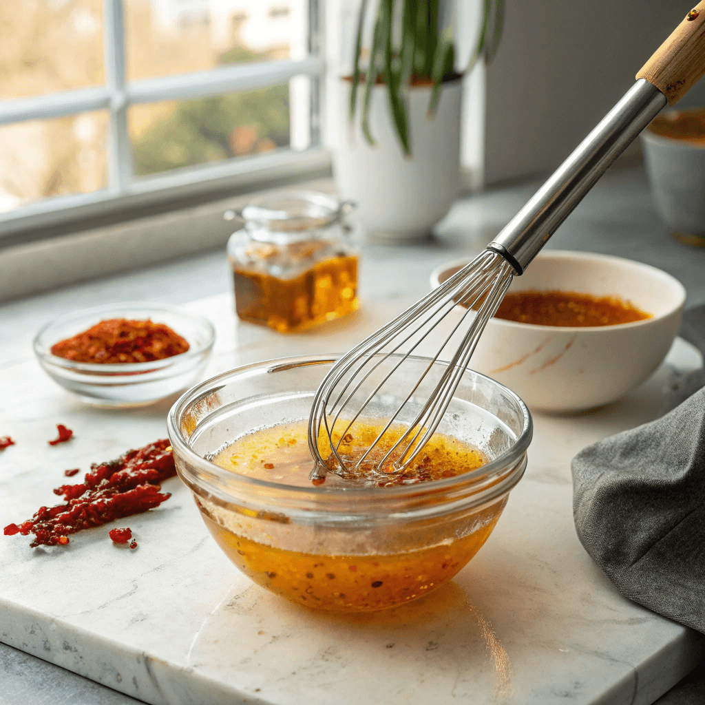 Hot Honey Dipping Sauce Recipe – Sweet Heat That Elevates Every Bite! 9 How to make hot honey dipping sauce step by step