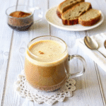 Banana Bread Latte Recipe 7 Banana bread latte recipe card with photo and ingredients