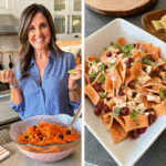 Carrot Ribbon Salad 7 Printable carrot ribbon salad recipe card with bowl