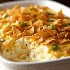 Dolly Parton 5-ingredient casserole recipe fresh from the oven
