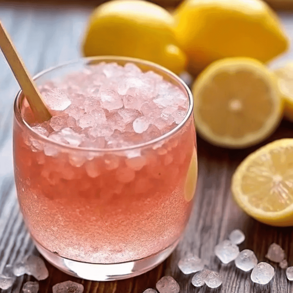 Japanese Pink Salt and Ice Recipe 10 Japanese pink salt and ice recipe card