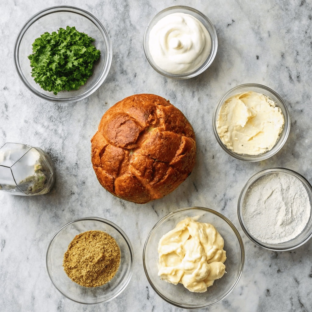 Knorr Spinach Dip Recipe 7 knorr spinach dip recipe ingredients laid out