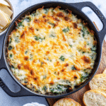Spinach Artichoke Dip Recipe 7 spinach artichoke dip recipe card image