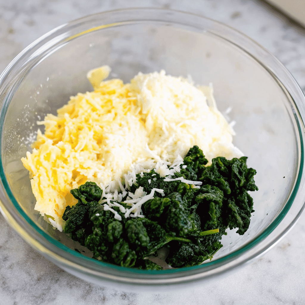 Spinach Dip Recipe 8 spinach dip recipe ingredients laid out