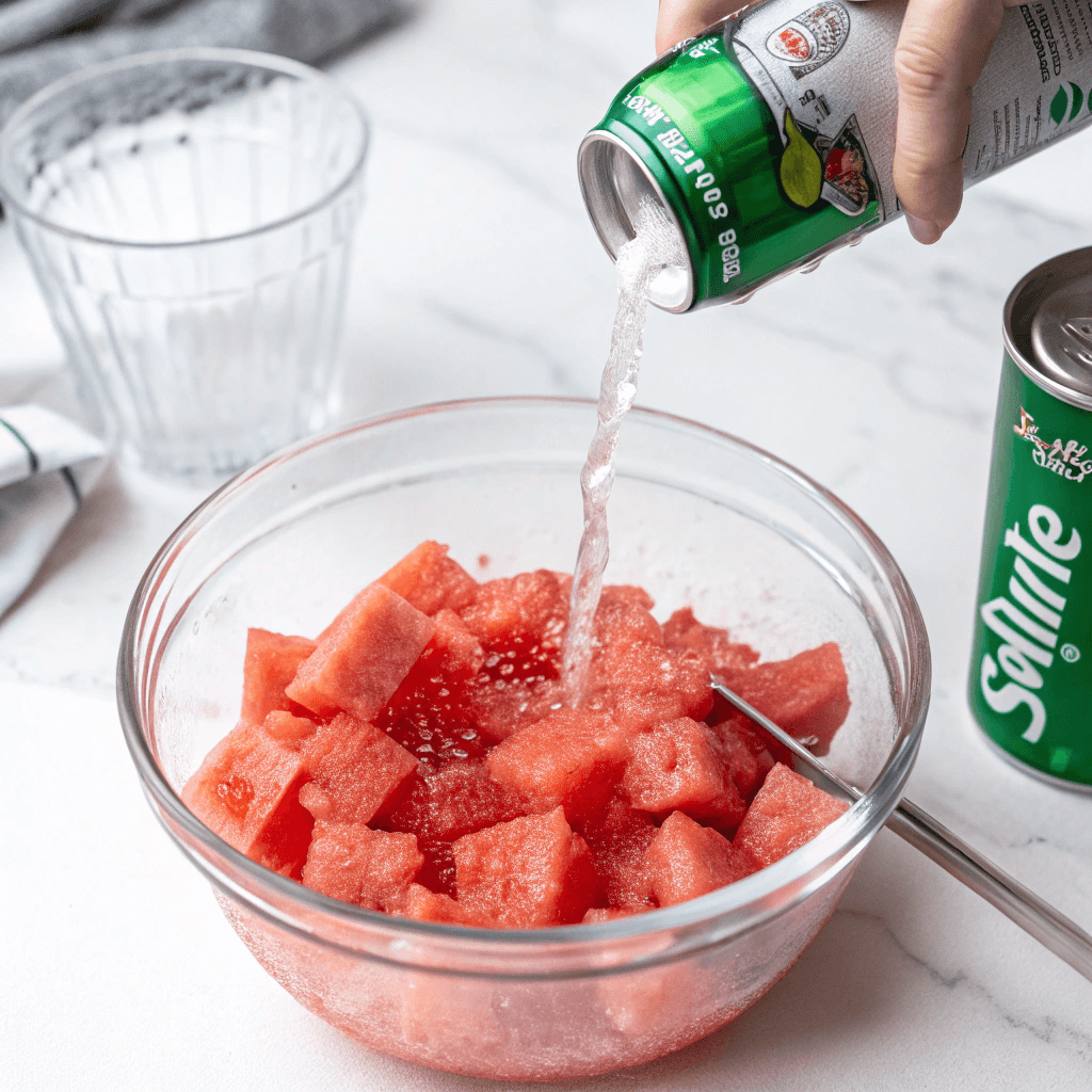 Sprite Watermelon Moonshine 8 Making Sprite Moonshine step by step